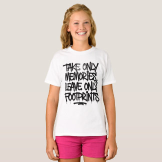 Camiseta Pegue Voos Não Sentimentos Citação de Grafite Arco