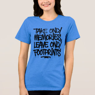 Camiseta Pegue Voos Não Sentimentos Citação de Grafite Arco