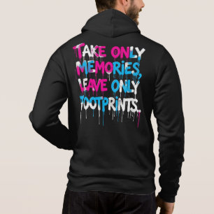 Camiseta Pegue Voos Não Sentimentos Citação de Grafite Arco