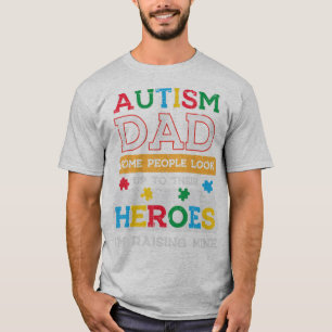 Camiseta Peguem esse Pai de Autismo bonitinho Heroes Im Rai