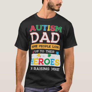 Camiseta Peguem esse Pai de Autismo bonitinho Heroes Im Rai