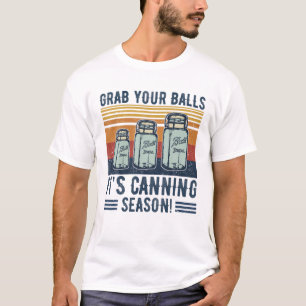 Camiseta Peguem suas bolas, é a estação de latas Canning Ja
