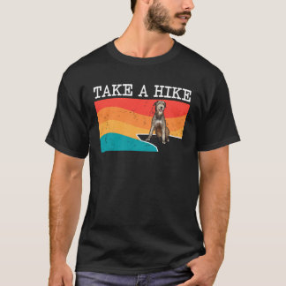 Camiseta Peguem Um Caminho Gráfico De Wolfhound Irlandês