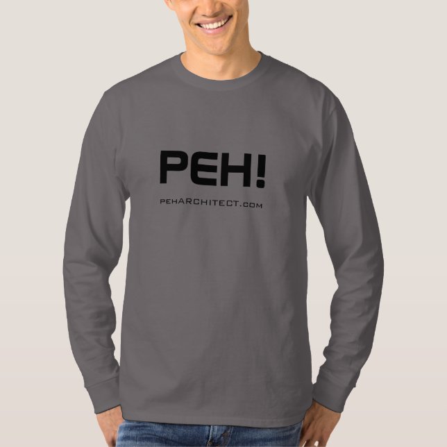Camiseta PEH! - O peh! longo-Capa de .com (Frente)