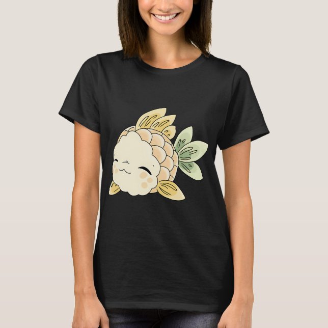 Camiseta Peixe abacaxi (Frente)