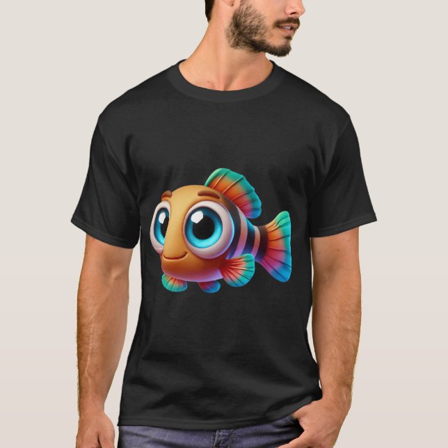 Camiseta Peixe Agulha Adorável (Frente)