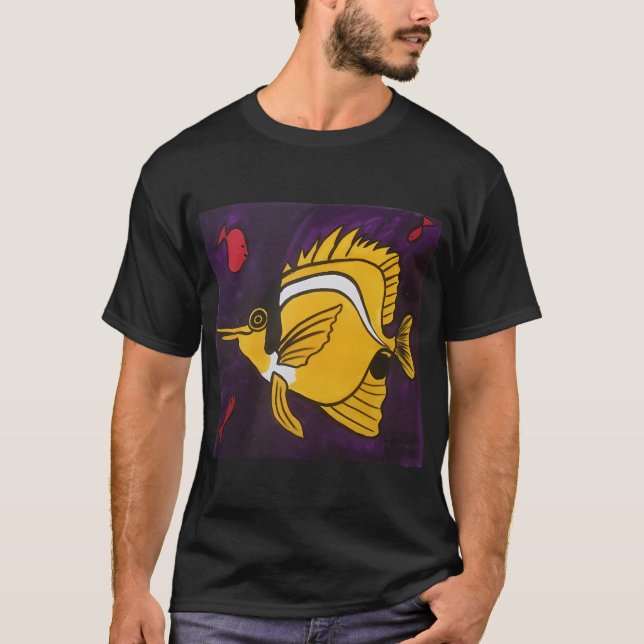 Camiseta Peixe Amarelo (Frente)