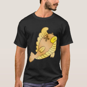 Camiseta Peixe Amarelo Cartoon Fofo Morto â€“ Peixe Assusta