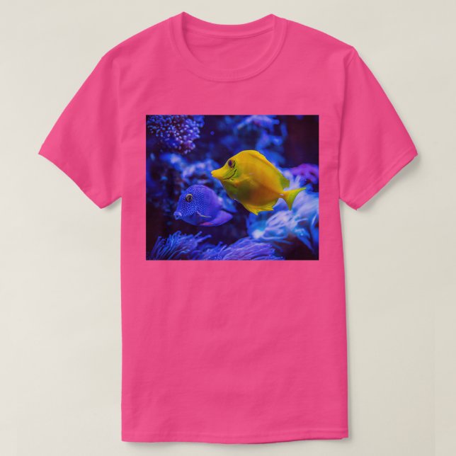 Camiseta peixe amarelo Clássico TSirt (Frente do Design)