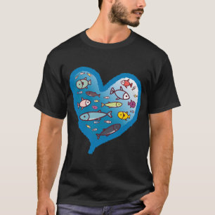 Camiseta Peixe Amor