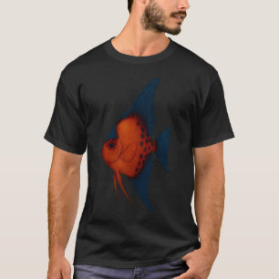 Camiseta Peixe-anjo - Estilo Japonês Vintage - Anjo Irreal