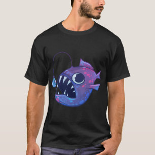 Camiseta Peixe-Anjo Fofo (Roxo)