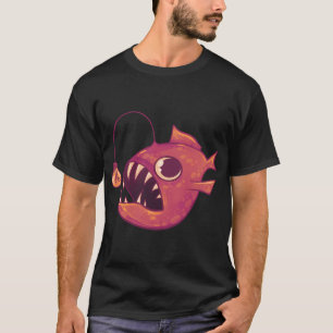 Camiseta Peixe-Anjo Fofo (Vermelho)