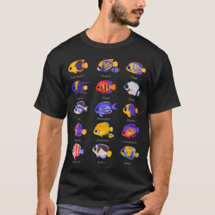 Camiseta Peixe-anjo! (marinho) - nome ver.