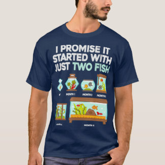 Camiseta Peixe Aquarista Vício Aquário Viciado em Aquário