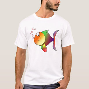 Camiseta Peixe Arco-Íris