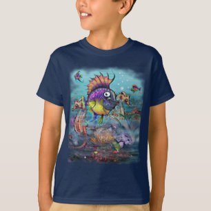 Camiseta Peixe Arco-Íris