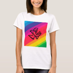 Camiseta Peixe-arco-íris