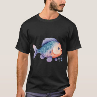 Camiseta Peixe Arco-Íris