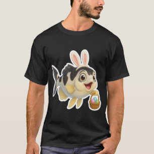 Camiseta Peixe-arqueiro da Páscoa