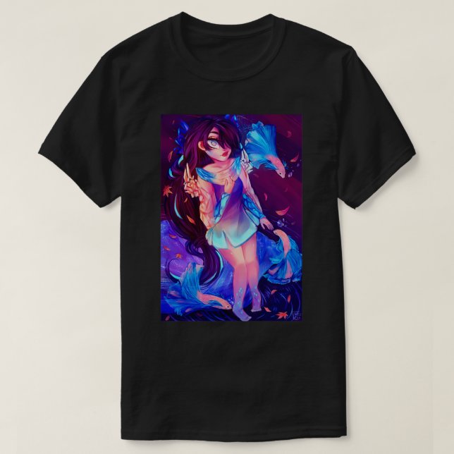 Camiseta Peixe azul 4 1 (Frente do Design)