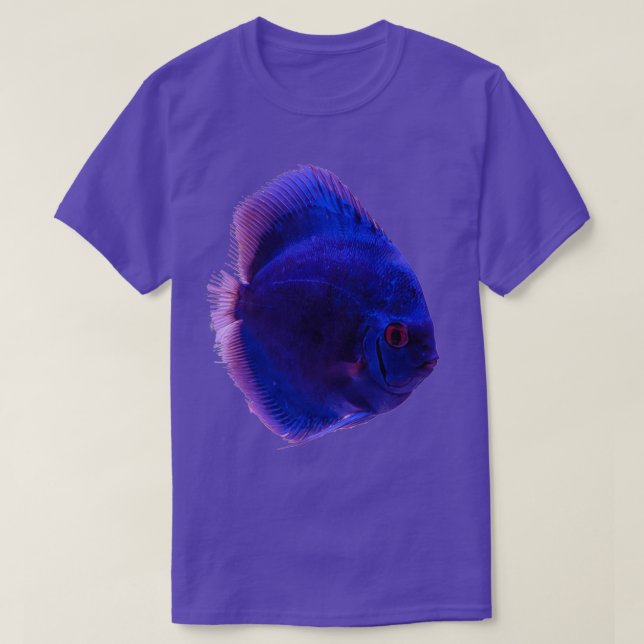 Camiseta Peixe Azul 8 (Frente do Design)
