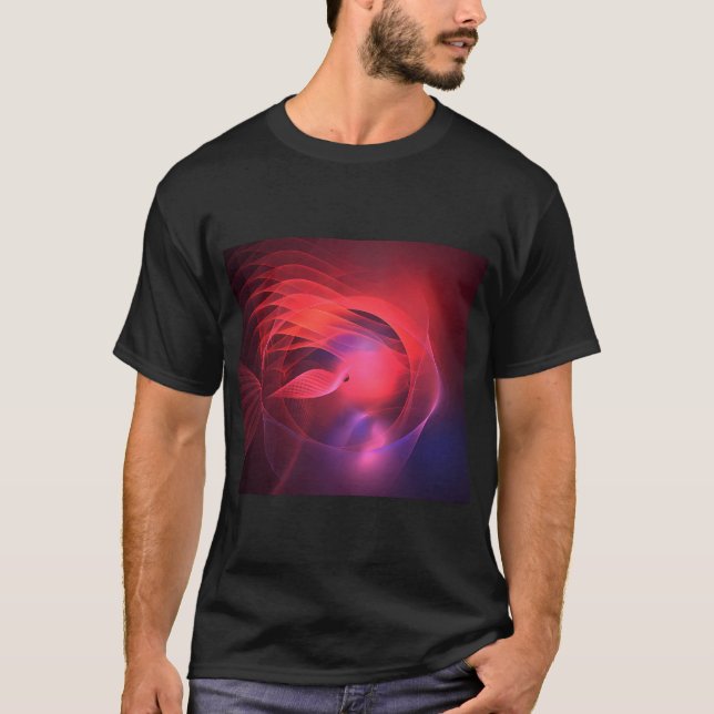 Camiseta Peixe Azul Rosa (Frente)