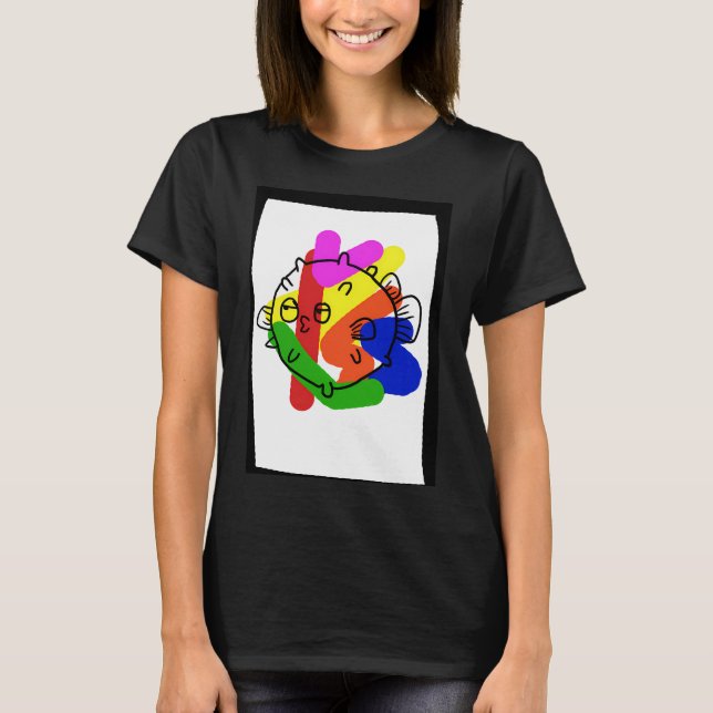 Camiseta peixe baiacu (Frente)
