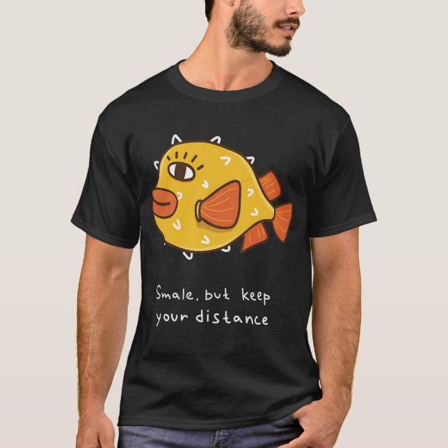 Camiseta peixe baiacu (Frente)