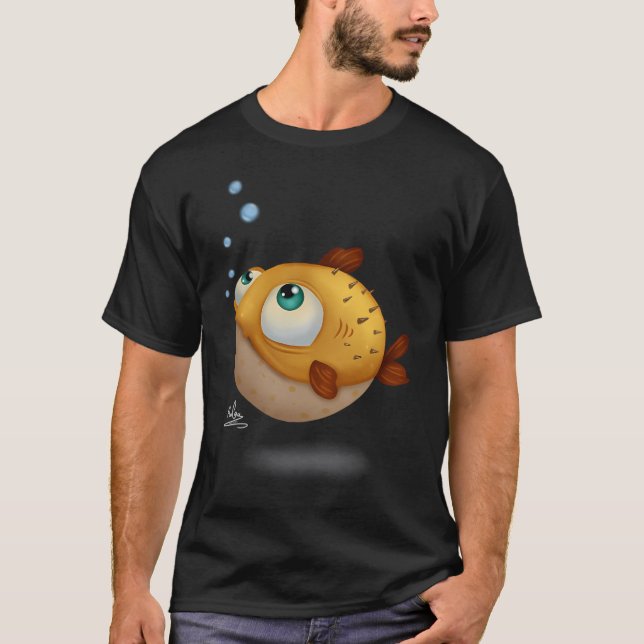 Camiseta peixe baiacu (Frente)