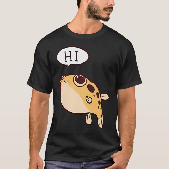 Camiseta Peixe-Baiacu-Anão (Frente)
