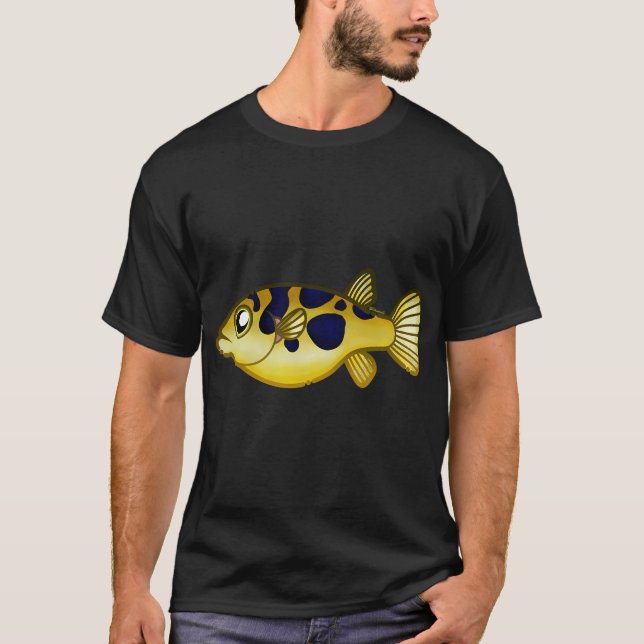 Camiseta Peixe Balão Anão (Frente)