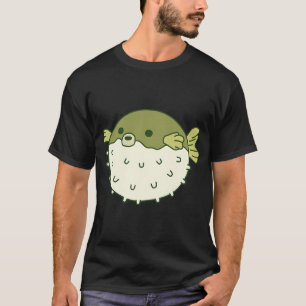 Camiseta Peixe-balão Desenho animado