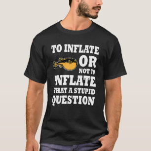 Camiseta Peixe-balão Dizendo Baiacu Peixe-balão