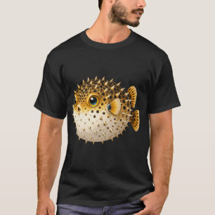 Camiseta Peixe-balão Fofo