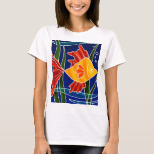 Camiseta Peixe Batiqued