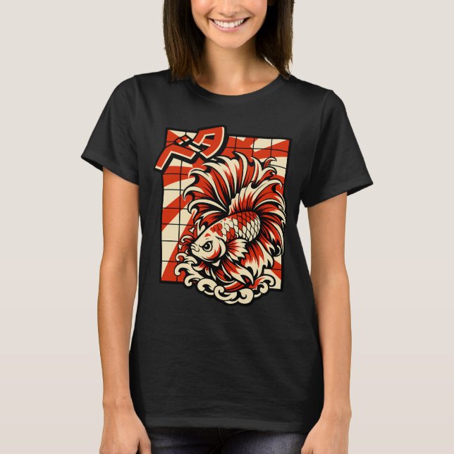 Camiseta Peixe Betta (Frente)