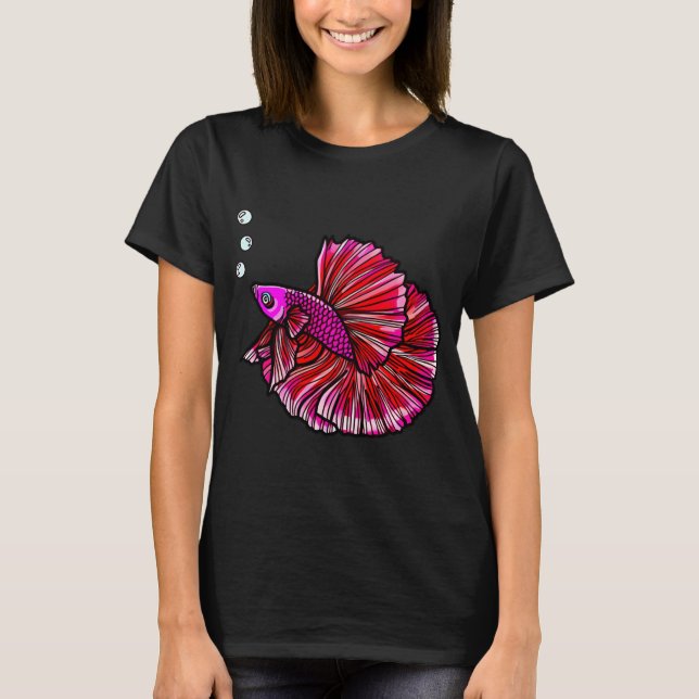 Camiseta Peixe Betta (Frente)
