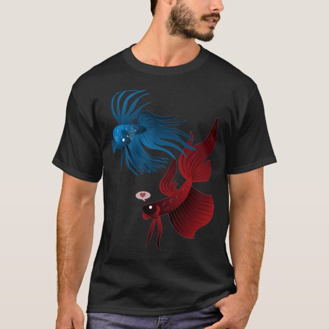 Camiseta Peixe Betta Amor (Frente)