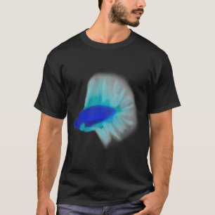 Camiseta Peixe Betta Azul