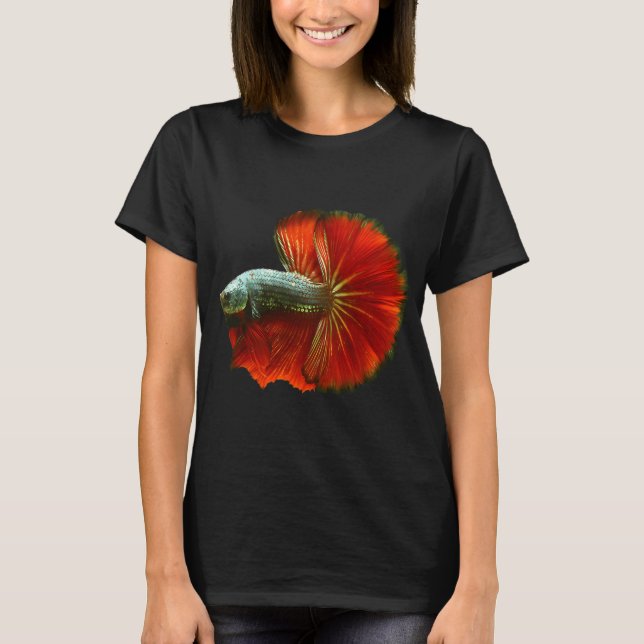 CAMISETA PEIXE BETTA, BETTA LUA CHEIA (Frente)