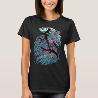 Camiseta Peixe Betta Cósmico