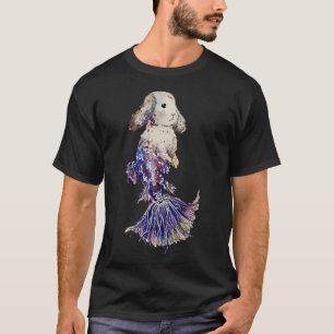 Camiseta Peixe Betta Mermaid Bunny
