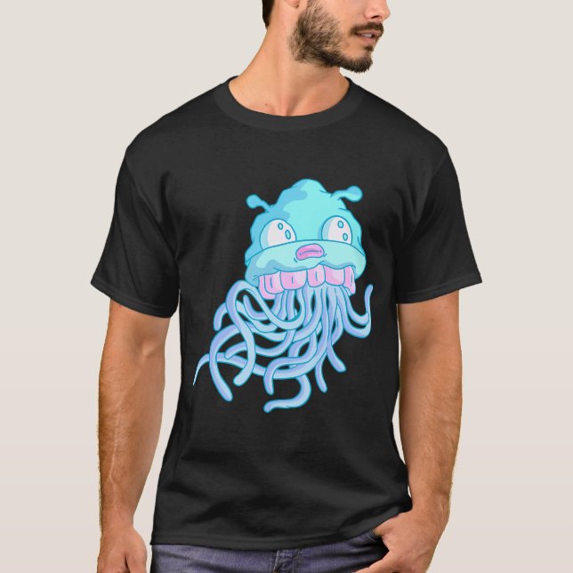Camiseta Peixe-blobs Medusa (Frente)