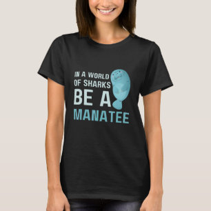 Camiseta Peixe-boi Flórida Para Homens Mulheres Peixe-boi v