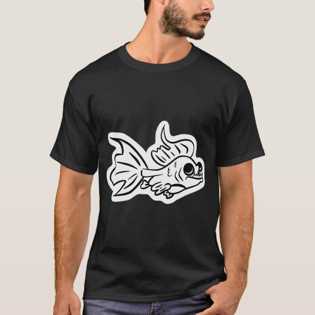 Camiseta Peixe burro com submordida (Frente)
