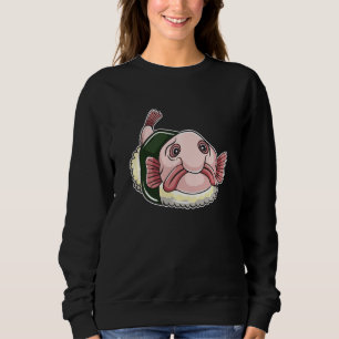 Camiseta Peixe-Cabra Engraçado Para Homens Do Prato-De-Sush