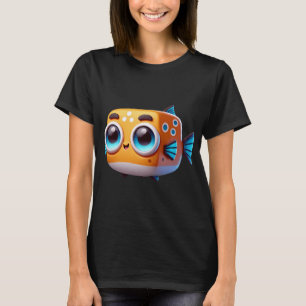 Camiseta Peixe-Caixa Adorável