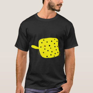 Camiseta Peixe caixa amarelo