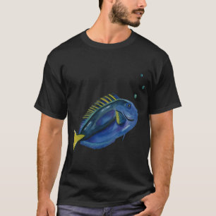 Camiseta peixe cirurgião azul